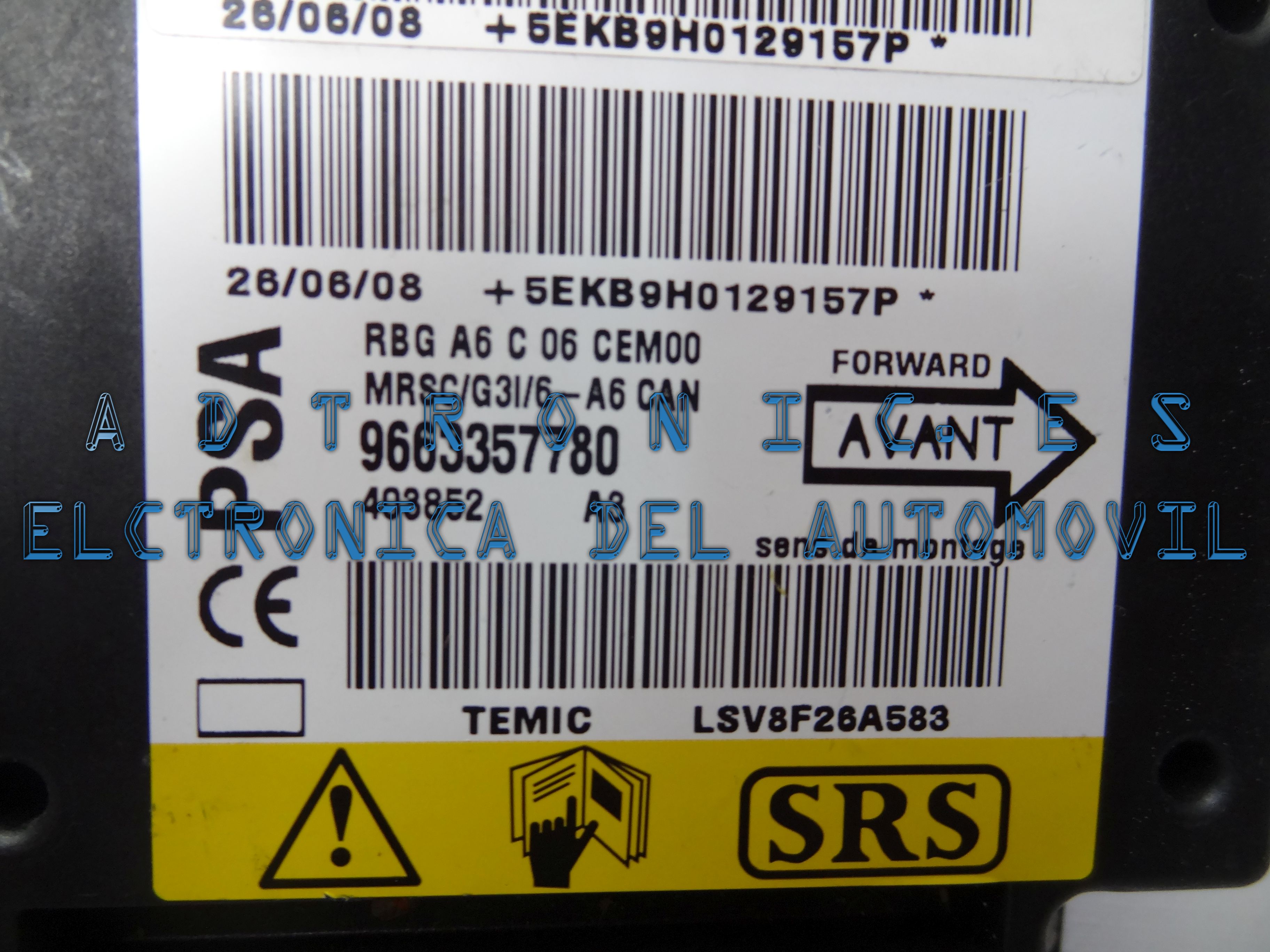 Referencia 9663357780 - Imagen 2