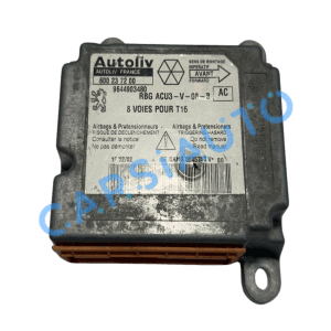 Reparación centralitas Airbag 600237200 9644903480 Peugeot 206 berlina - carsiauto