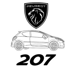 Peugeot 207 Airbag (ACU)