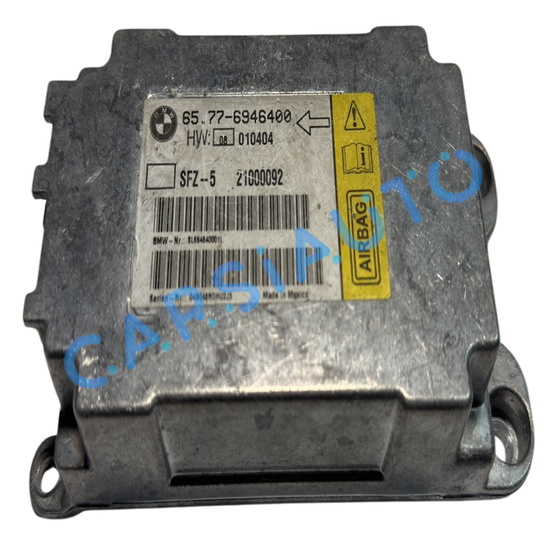 reparación centralitas Airbag 65776946400 - 21000092 BMW X5 - carsiauto