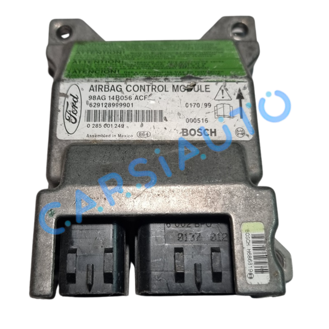 Reparación centralitas Airbag Ford Focus Berlina 98AG14B056ACF - 0285001249 - carsiauto