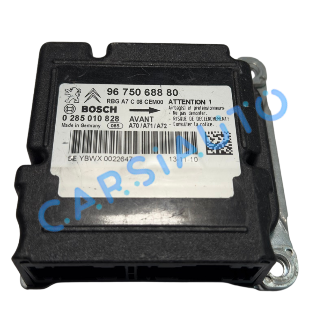 Reparación centralitas Airbag 0285010828 9675068880 Peugeot 207 1.4 - carsiauto