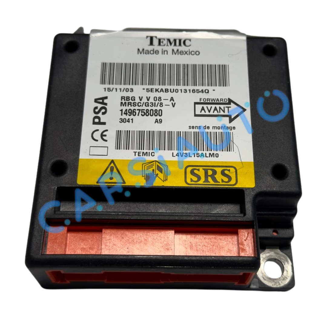 Reparación centralitas Airbag 1496758080 5EKABU0131654Q Citroen C8 - carsiauto