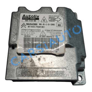 Reparación centralitas Airbag 603726100 9662643980 Citroen C4 - carsiauto
