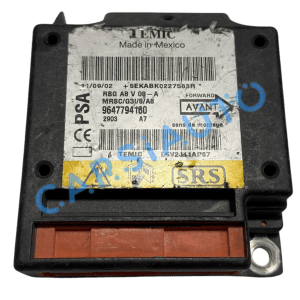 Reparación centralitas Airbag 9647794180 2903A7 Citroen C3 - carsiauto