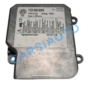 Reparación centralitas Airbag 1C0909605K 5WK43125 Volkswagen Polo - Skoda Fabia - carsiauto